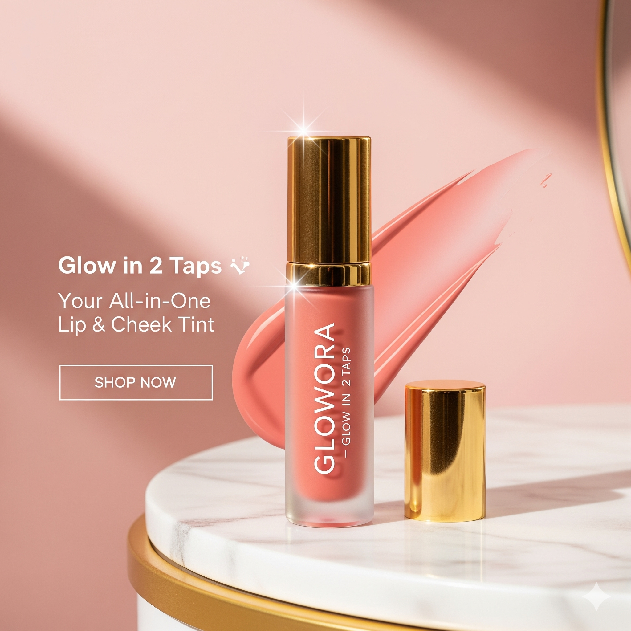 Glowora 2-in-1 Lip & Cheek Tint